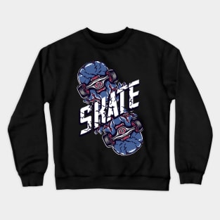 Skateboard Crewneck Sweatshirt